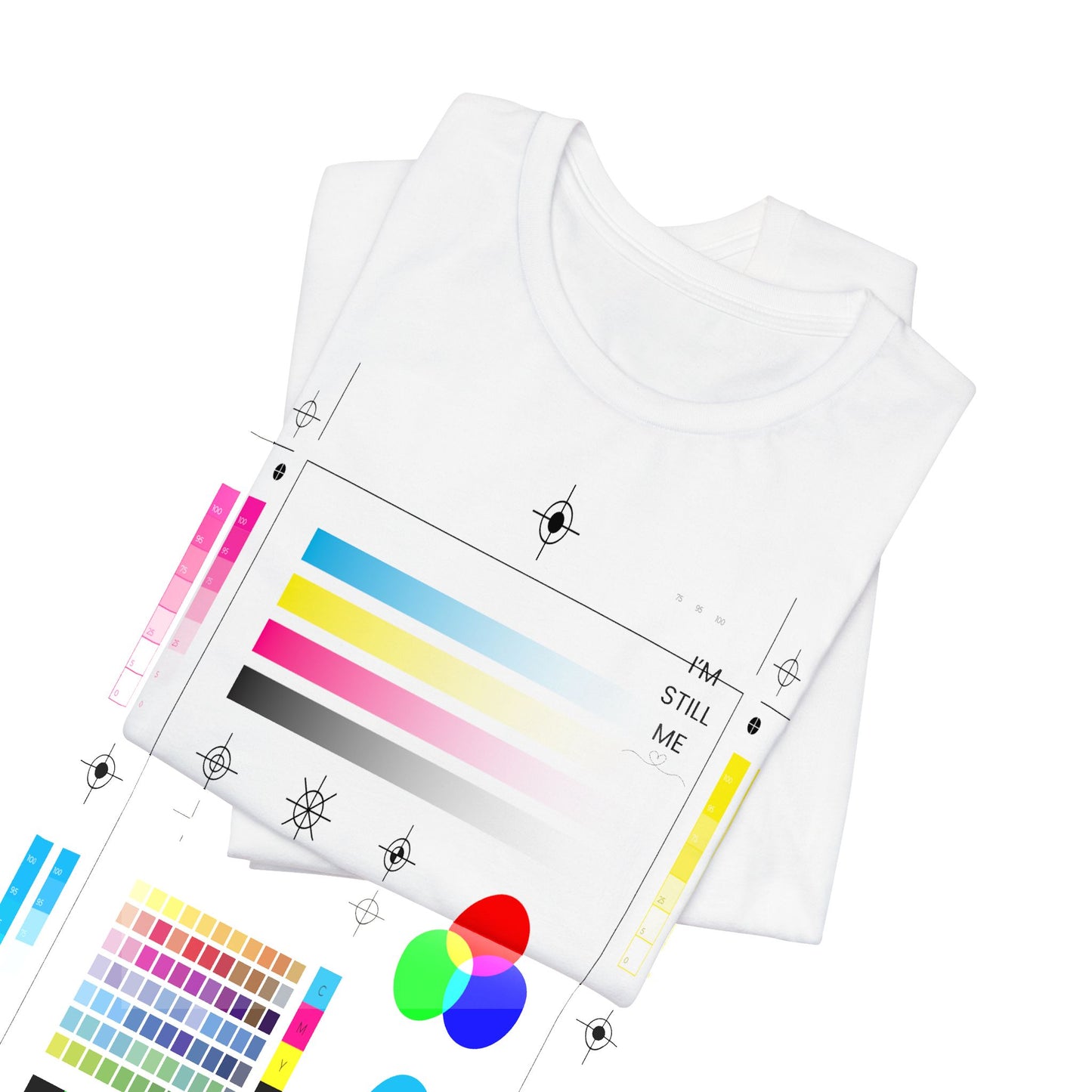 I’m Ok Not Okay Tee | Minimal Tiny Chest Text T-Shirt