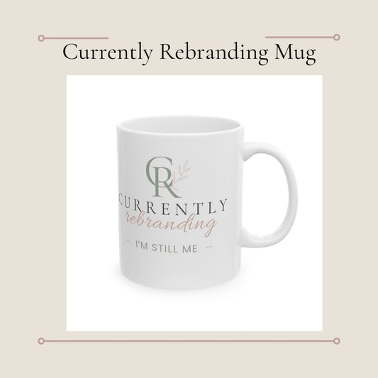 Currently Rebranding I’m Still Me Mug | Ceramic Coffee Tea Cup