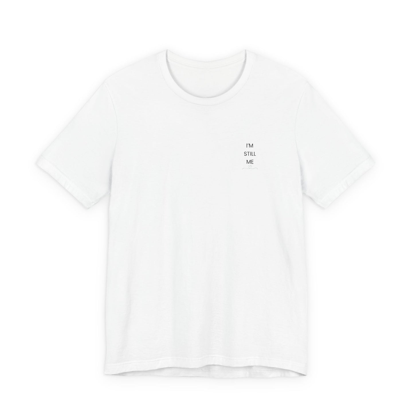 I’m Ok Not Okay Tee | Minimal Tiny Chest Text T-Shirt